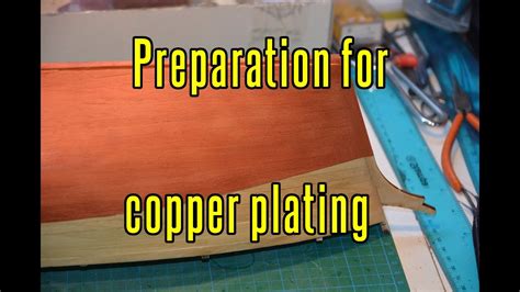 Cutty Sark Part Preparation For Copper Plating Youtube