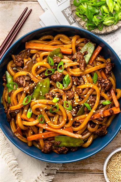 Teriyaki Udon Noodles Yemek Tarifi 2024