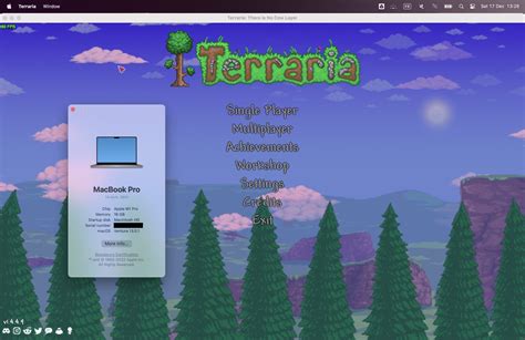 Terraria On Mac How To Fix The Ui And M1 Benchmarks Mac Gamer Hq