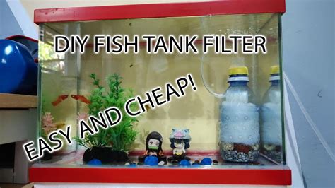 DIY Fish Tank Filter How To Make Aquarium Filter At Home Easy And