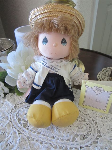 Vintage Precious Moments Applause Doll 1990 Easter Edition Etsy