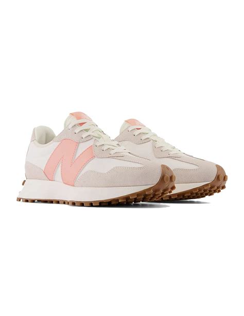 Zapatilla Mujer New Balance Piel Blanca Coral