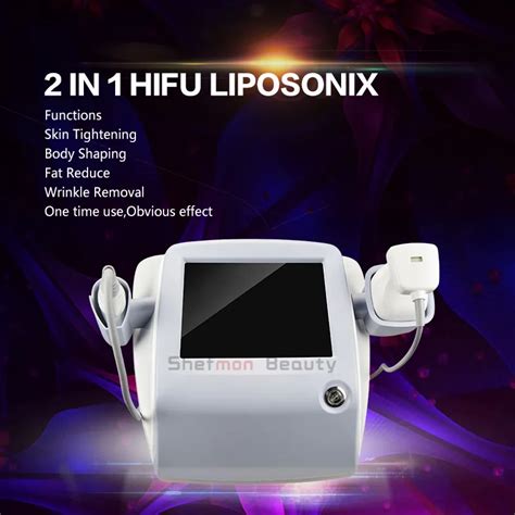 Facial Beauty Machine Liposonix Hifu Machine Body Slimming Skin