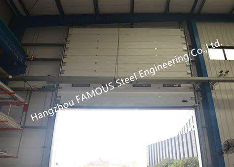 Commercial Overhead Sectional Sliding Industrial Garage Doors Factory