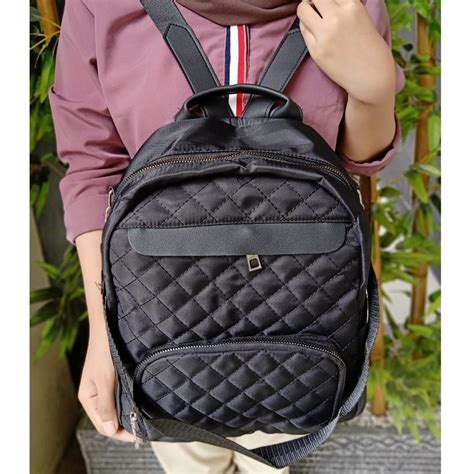 Jual Jt B Black Tas Ransel Stylish Wanita Canti Terbaru