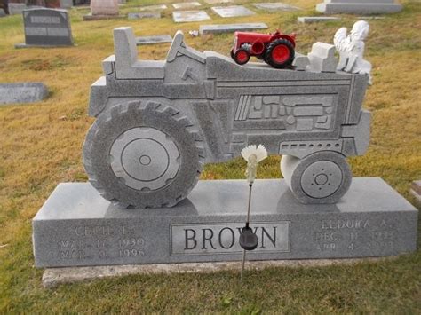 Cecil E Brown 1930 1996 Unusual Headstones Grave Marker Grave