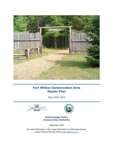 PDF Fort Willow Conservation Area Master Plan DOKUMEN TIPS