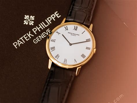 PATEK PHILIPPE Vintage CALATRAVA AUTOMATIK Ref 3588 18K Yellow Gold Bj