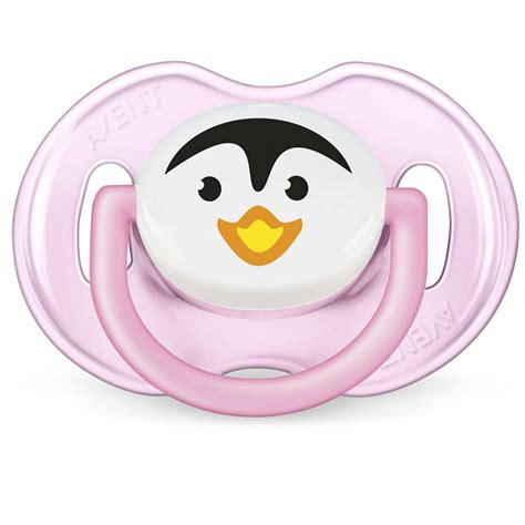 Baby Soother Animal Design 0 6m Pink Philips Avent Babyonline Hk