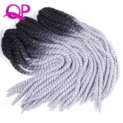 Qp Hair Strands Inch Ombre Jumpy Wand Curl Crochet Braids Roots