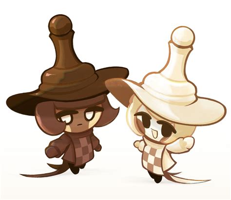 Cookie Run: OvenBreak HD, Pawn Black Cookie (Cookie Run), Pawn White ...