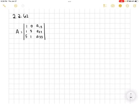 Solved Construct A Matrix Whose Column Space Contains And