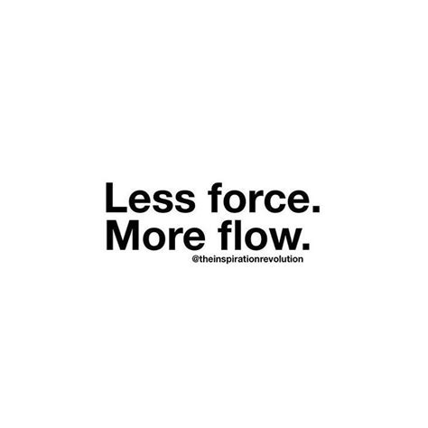 Less Force More Flow The Red Fairy Project