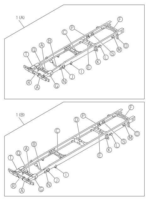 Isuzu NQR Frame Asm Cab Prod Sgl 8 98072 032 1 Bentley Isuzu