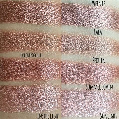 √ Colourpop La La Swatch