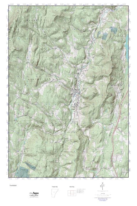 Northfield Mytopo Explorer Series Map Mytopo Map Store