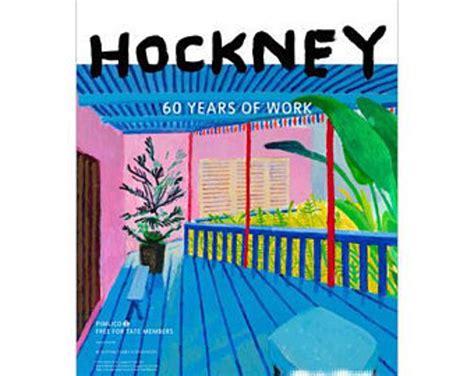 David Hockney Original Exhibition Poster Tate Britain London Etsy