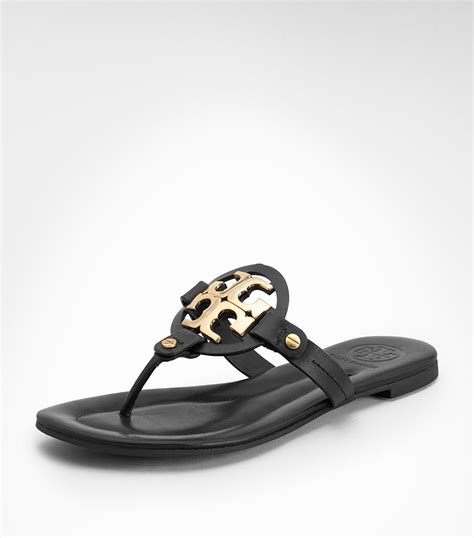 Lyst Tory Burch Miller 2 Sandal In Black