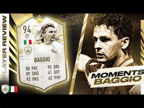 WHAT IS THIS WEAK FOOT 94 PRIME ICON MOMENTS ROBERTO BAGGIO REVIEW