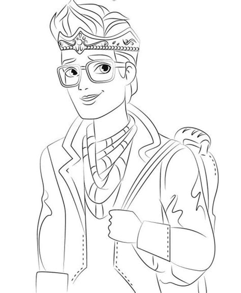 Ever After High Coloring Pages Cedar Wood