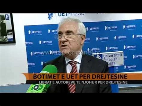 Botimet e UET për drejtësinë Top Channel Albania News Lajme YouTube