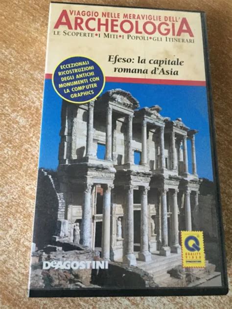 VHS VIAGGIO NELLE Meraviglie DellArcheologia Efeso Capitale Romana D