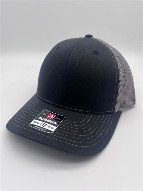 Black / Charcoal - Richardson 112 – AF Hat Company