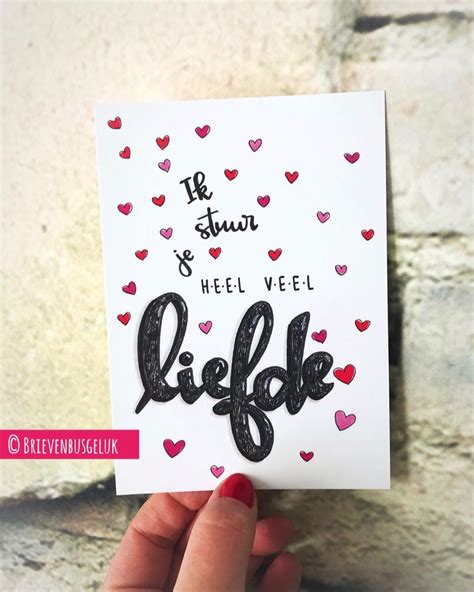 Brievenbusgeluk Op Instagram • Ik Stuur Je Heel Veel Liefde • ©️ ️💗 ️💗 ️💗 ️💗 ️💗 ️ Weer Terug