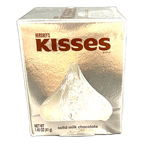 Hersheys Kisses Solid Milk Chocolate Kiss 41g — Joys Delights Lolly Shop Online