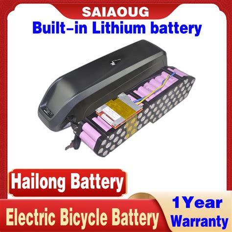 48V Rechargeable 36V Electric Bike 52v Battery 60V Hailong 72V