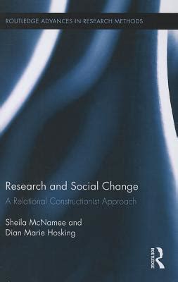 Read Epub Research And Social Change A Relational Constructionist