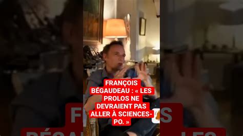 François Bégaudeau dézingue les grandes écoles lesclochardscelestes