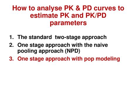 Pk Andpd Pop Data Analysis And Interpretation The Florfenicol In Calves As