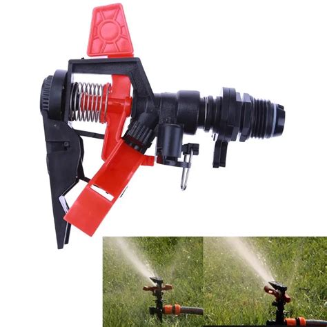 360 Degree 20m Adjustable Impact Sprinkler Spray Gun Large Area Water