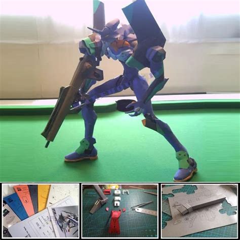 Evangelion Papercraft Eva 02 Papercraft Paradise Papercrafts Porn Sex Picture