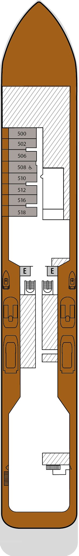 Silver Endeavour – Deck Plans - Planet Cruise