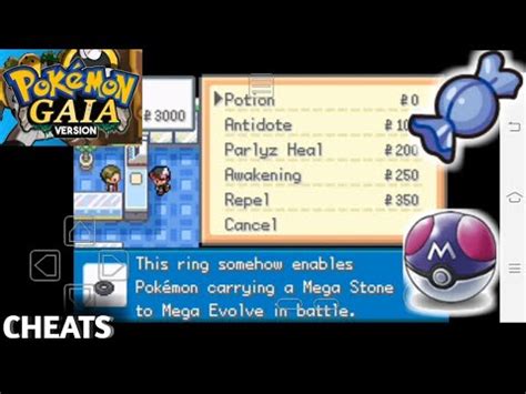 Pokemon Gaia Cheats 100 Working YouTube