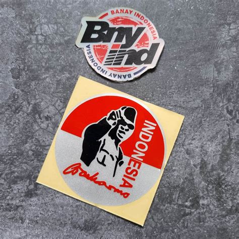 Sticker Stiker Soekarno Cutting Lazada Indonesia