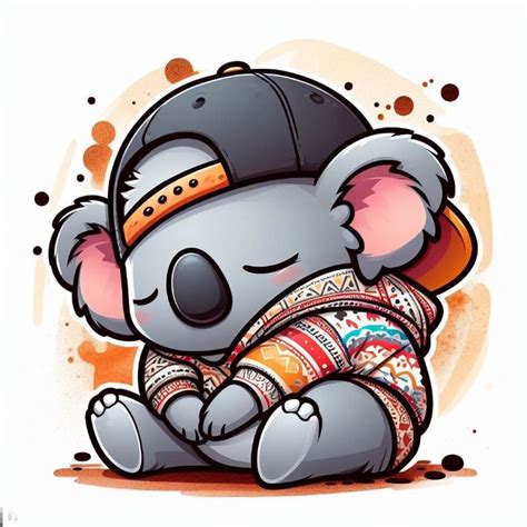 Buenas Noches Y Dulces Sue Os Ilustraci N De Koala Arte Infantil