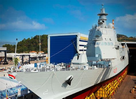 Fincantieri Launches Multipurpose Offshore Patrol Ship Ruggiero Di