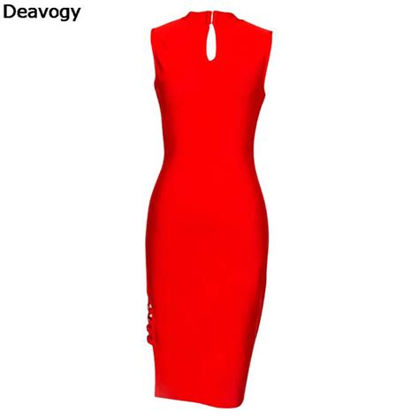 Deavogy 2017 New Sleeveless Split High Neck Sexy Women Elegant Top