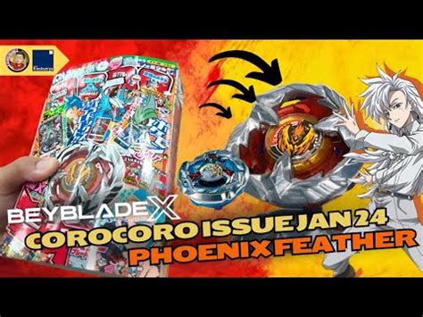 Corocoro Comic Jan Bx Phoenix Feather Review Beyblade X