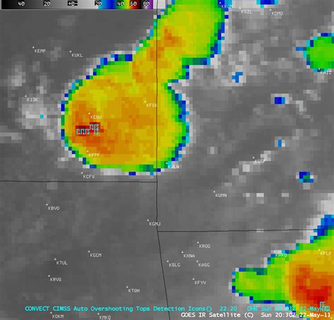 Joplin Missouri Tornadic Supercell — Cimss Satellite Blog Cimss