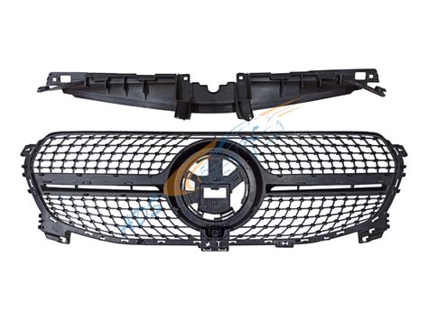 Grille Diamond Black Mercedes Benz W167 2019 Present Ads Auto Parts