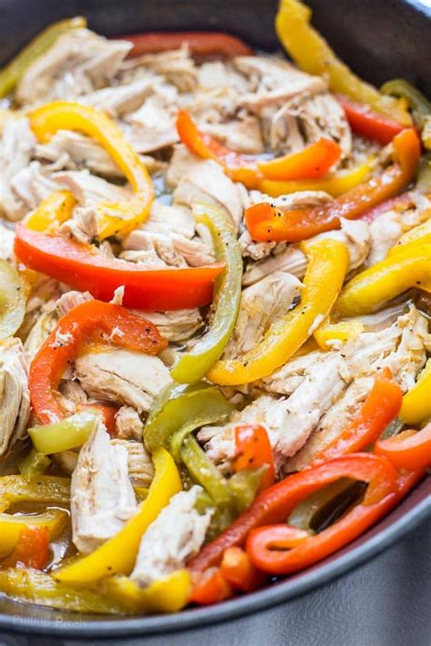 Easy No Marinade Chicken Fajitas Plating Pixels