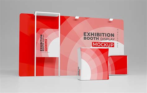 Psd Exhibition Presentation Booth Mockup Graphic By Sujhonsharma