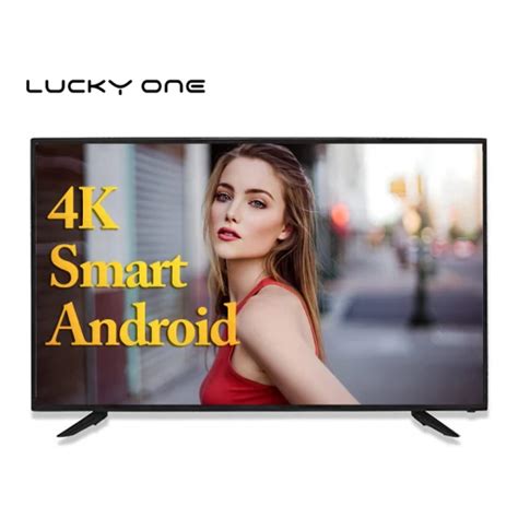 Frameless 32 Inch Android TV Smart LED TV 32 Inch 43 55 Inch Digital ...