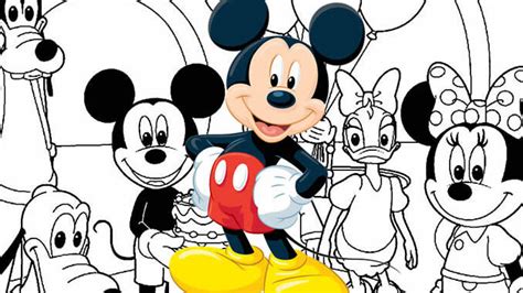 Desenhos Do Mickey Para Colorir E Imprimir Como Fazer Verloop Io