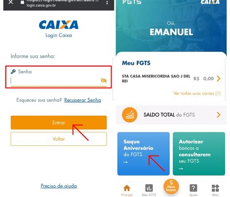 Caixa Libera Aplicativo Para Realizar O Saque Do Fgts Cianorte Em