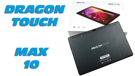 DRAGON TOUCH MAX 10 Android Tablet Unboxing Kurzreview YouTube